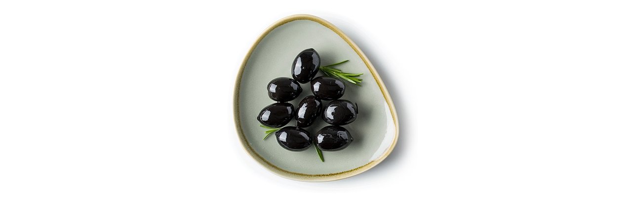 Landscape of Halkidiki black olive variety
